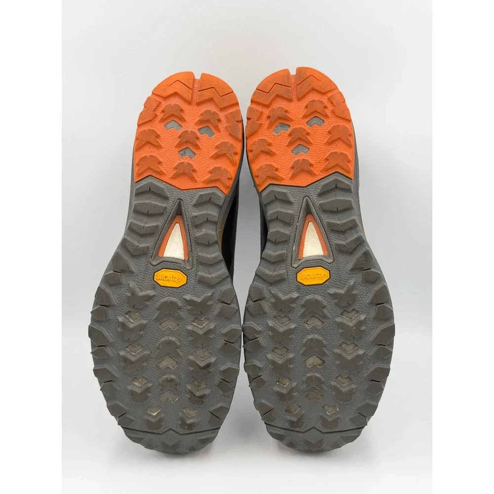 Tecnica Spark S GTX Mens 12.5 Hiking Shoes Grey Orange Gore-Tex Vibram